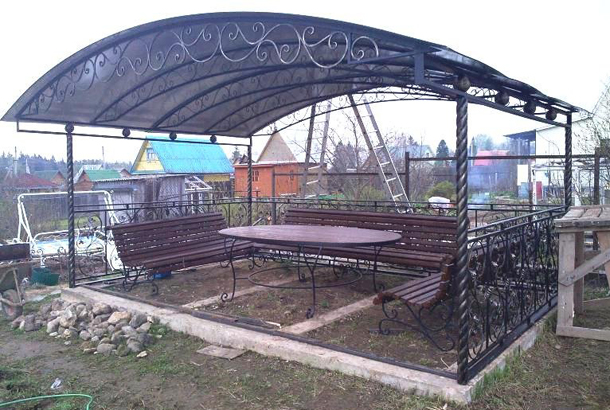 Навіс з полікарбонату Київ